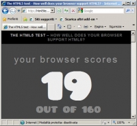 Internet Explorer HTML 5